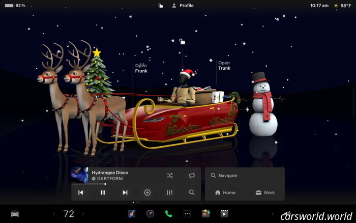 Tesla Launches Major Holiday Update Featuring Some Unexpected Surprises Not Found on Anyone's List | Carscoops